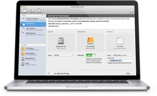 Carbon Copy Cloner 5.1.17 (5985) Multilingual macOS Carbon Copy Cloner 5.1.17 (5985) Multilingual macOS