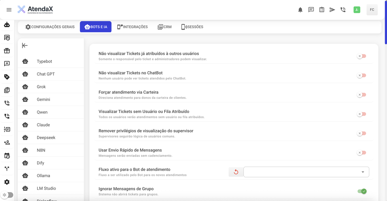 Demonstração do sistema 2