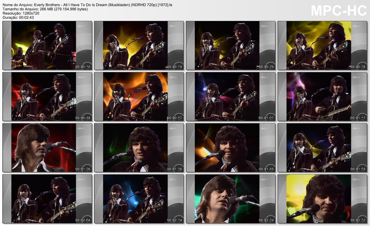 Everly Brothers - All I Have To Do Is Dream (Musikladen) (NDRHD 720p) [1972]