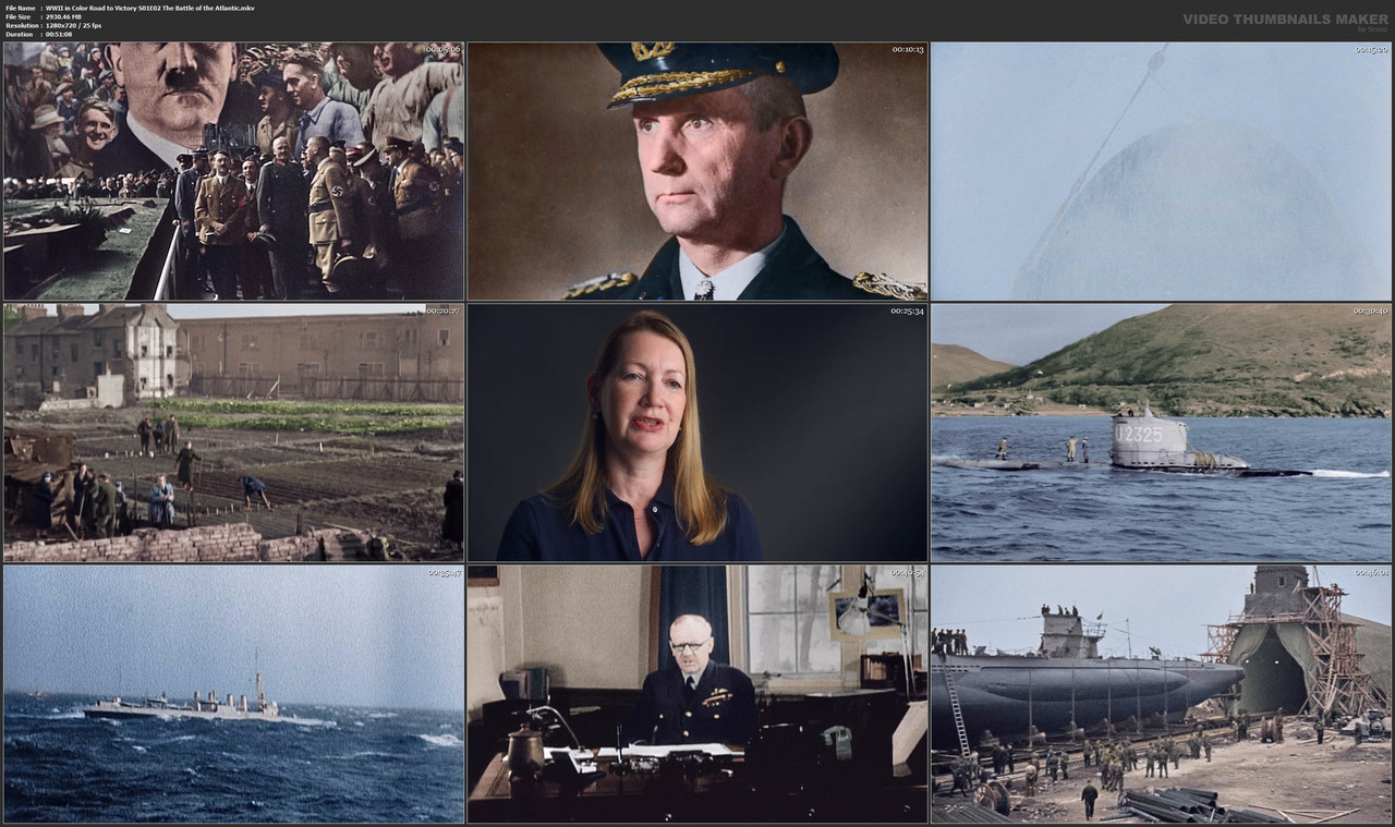 WWII in Color Road to Victory S01E02 The Battle of the Atlantic.mkv