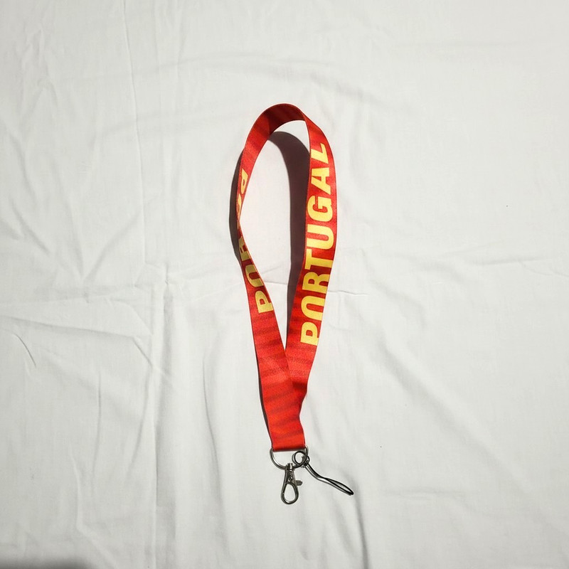 Portugal National Team Lanyard Keychain