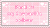 pink