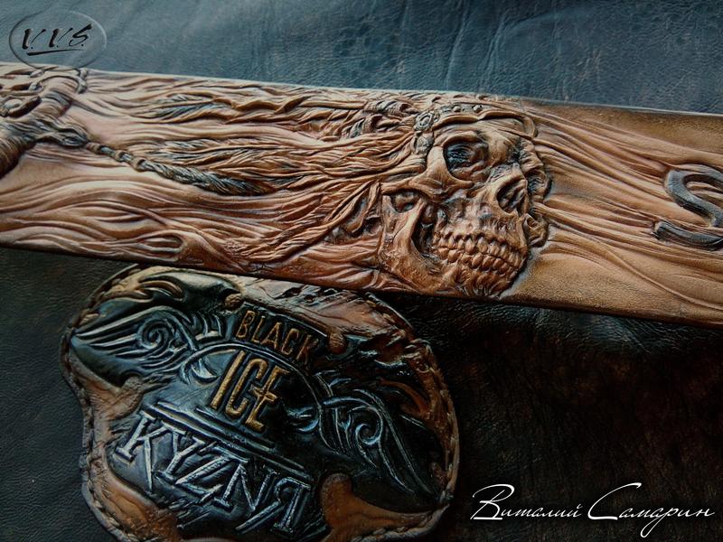 ремень байкер Кузня8