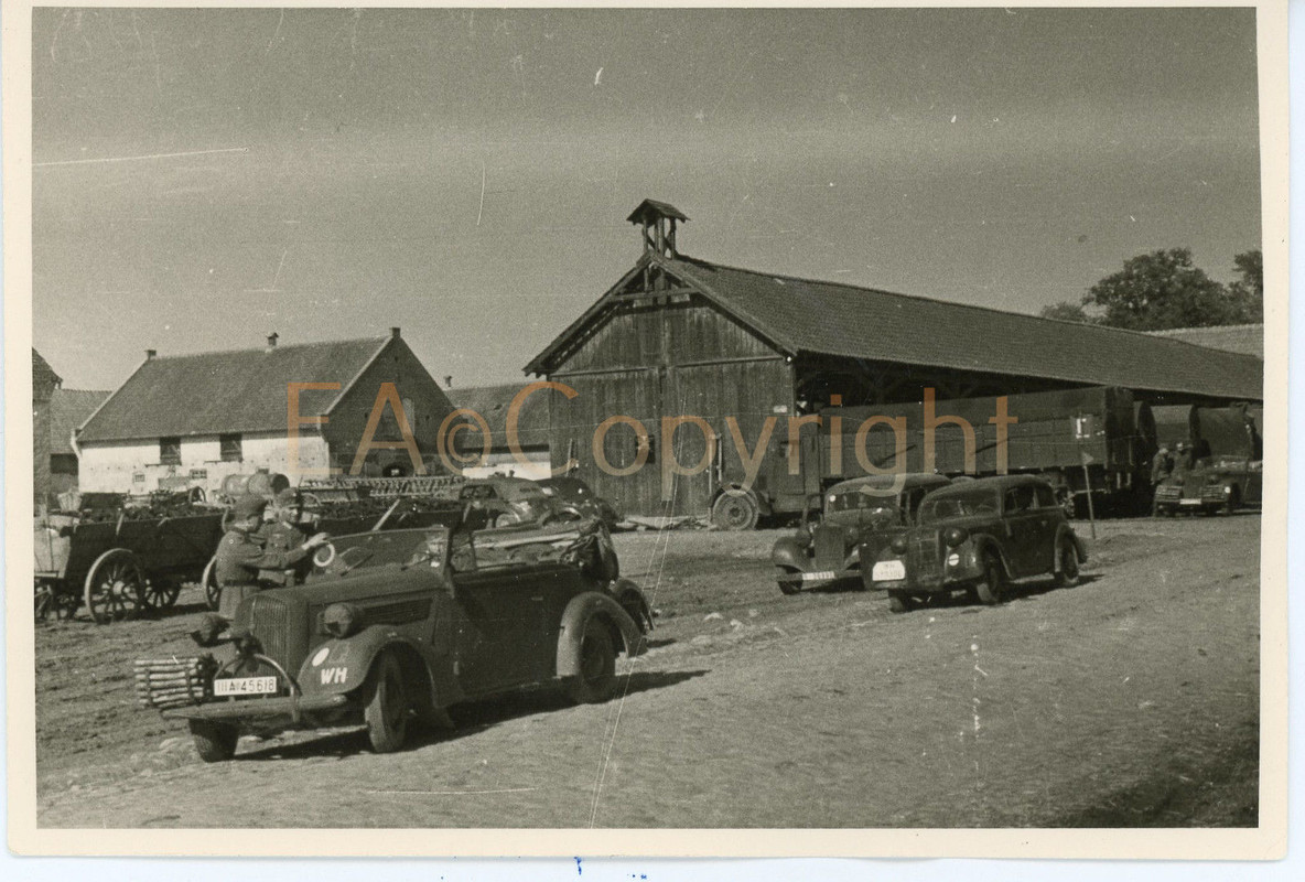 Kämpfe Russland Cabrio Kübelwagen PKW Auto Wagen