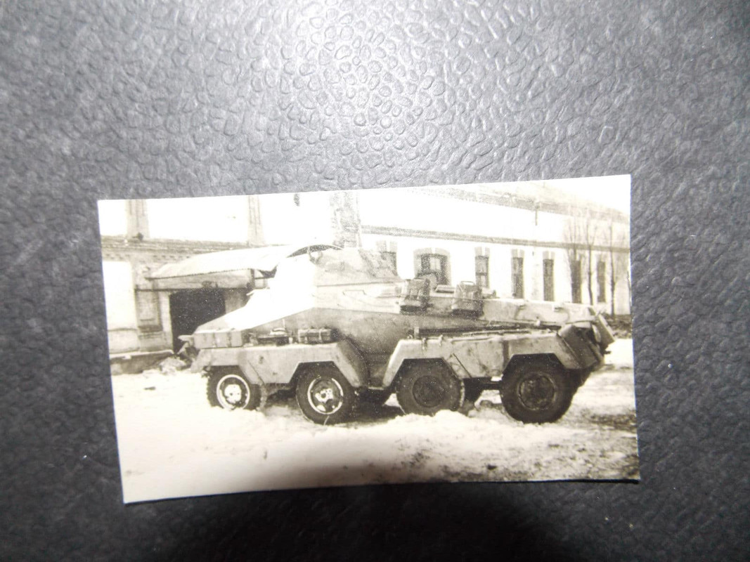 Foto Wehrmacht achtrad spähwagen selten