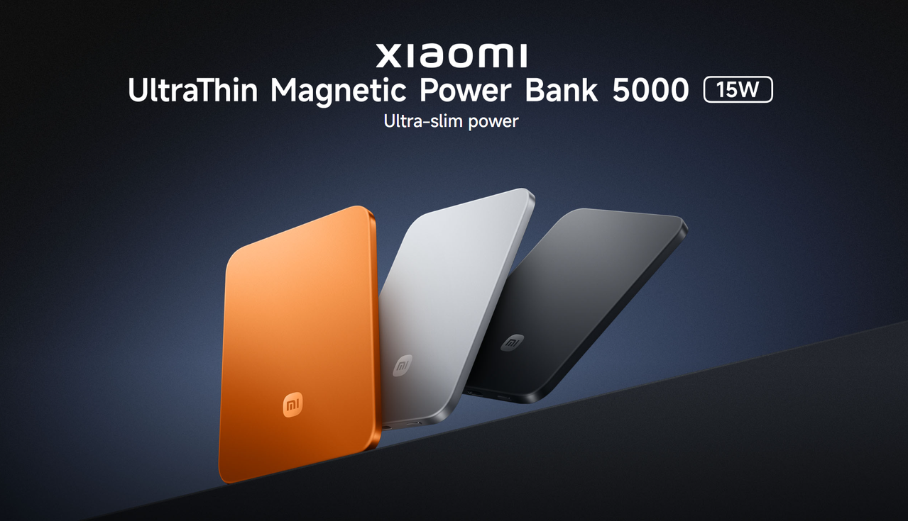 Xiaomi UltraThin Magnetic Power Bank Hero Banner