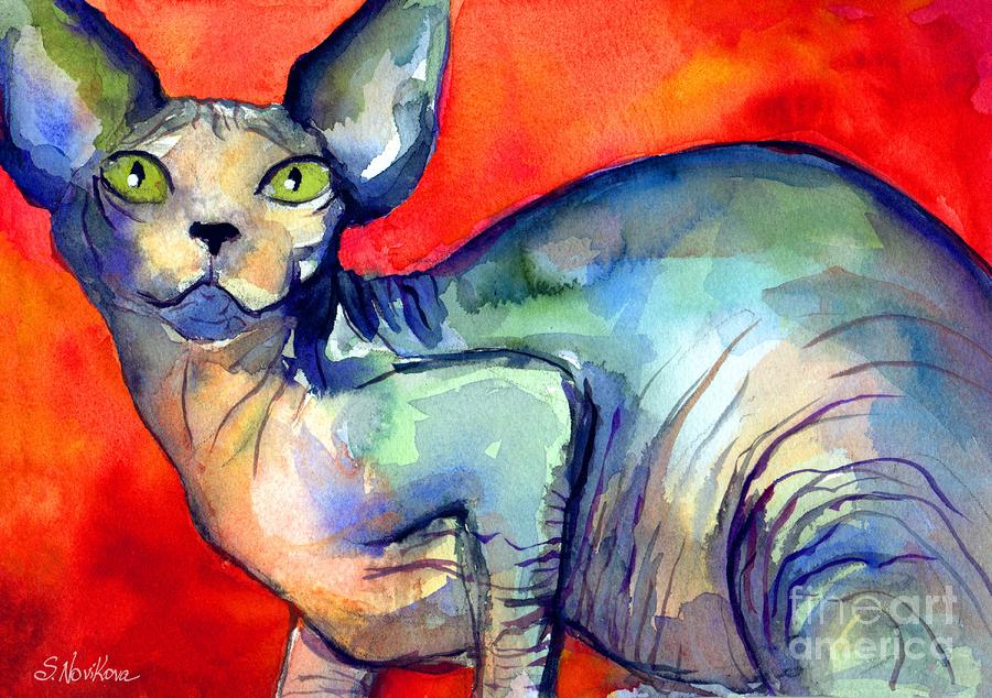 05-sphynx-cat-6-painting-svetlana-novikova