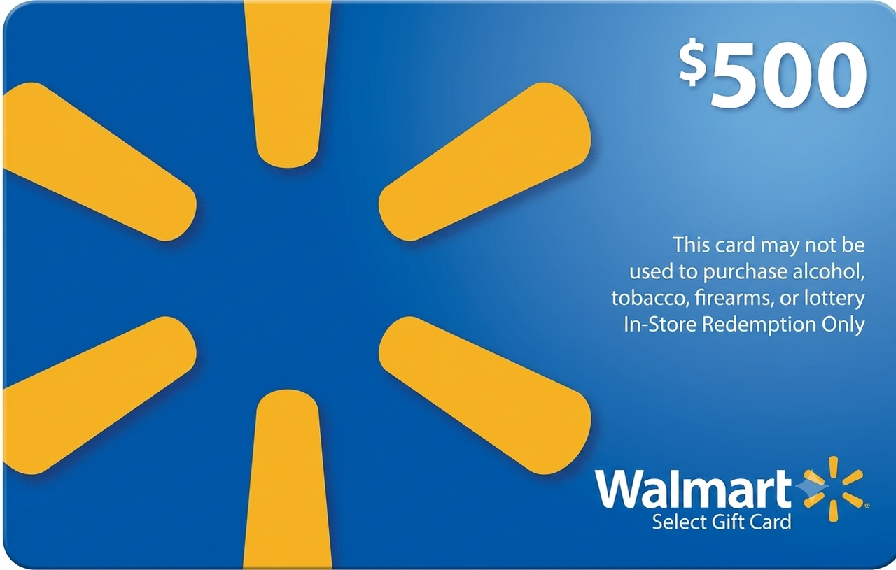 Walmart $500 Gift Card