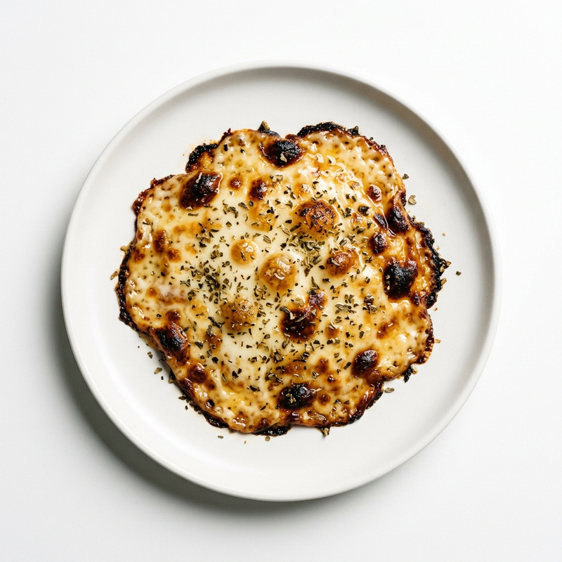 Tapa De Provolone Al Horno Con Orégano