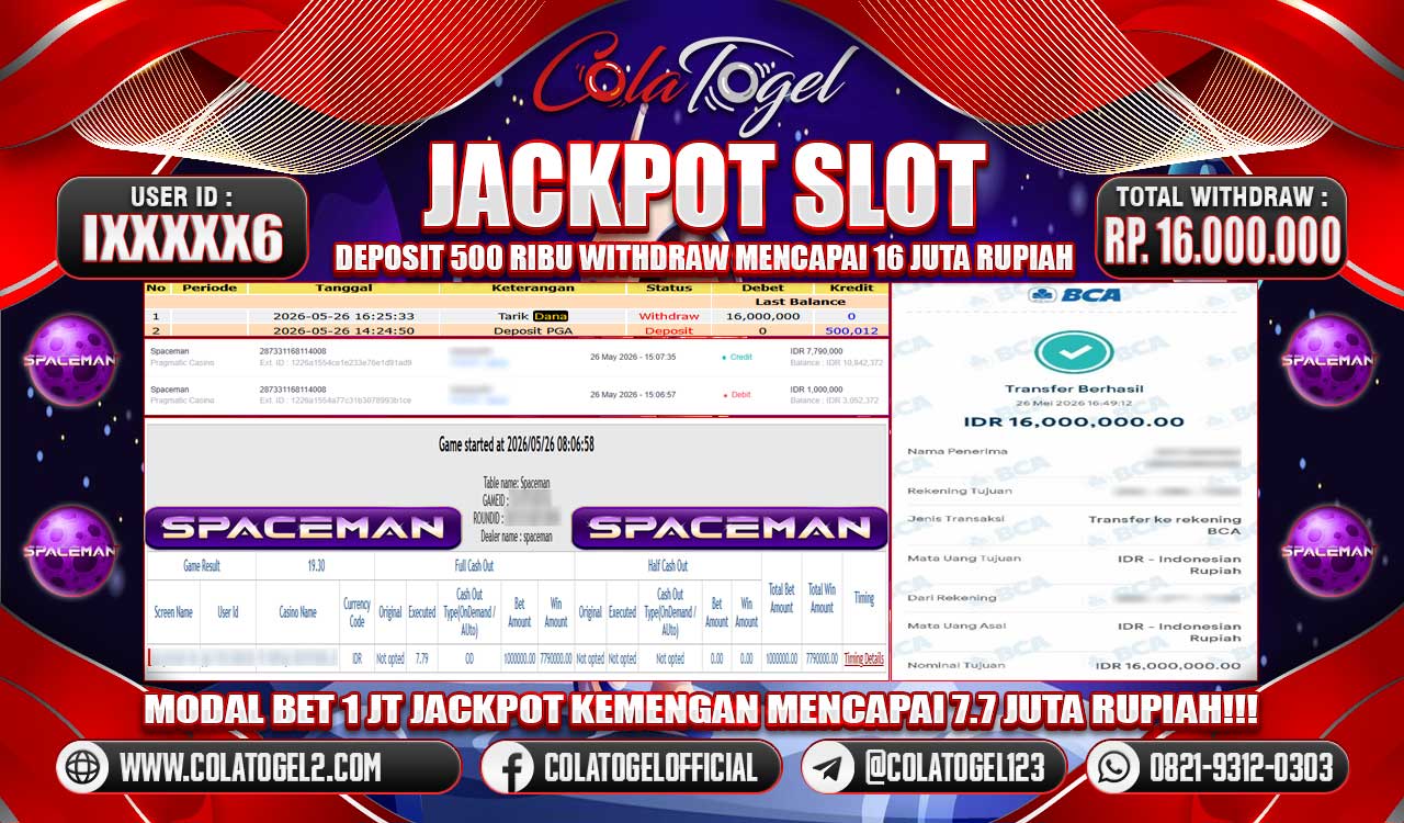 JACKPOT SLOT GACOR!!