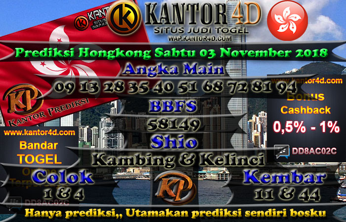 Prediksi Togel Hongkong Pools Sabtu ( Agen Togel Kantor4d )