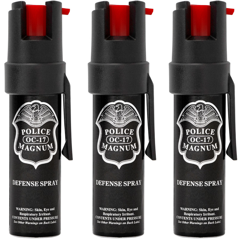police magnum pepper spray 3 pack