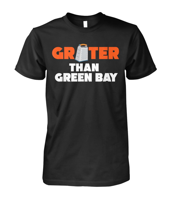 Greater Than Green Bay Grater Cheese Grater Shirt
