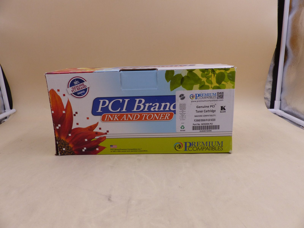 PCI BRAND BLACK INK AND TONER W2020X-PCI FOR HP 414X PCI BRAND BLACK INK AND TONER W2020X-PCI FOR HP 414X