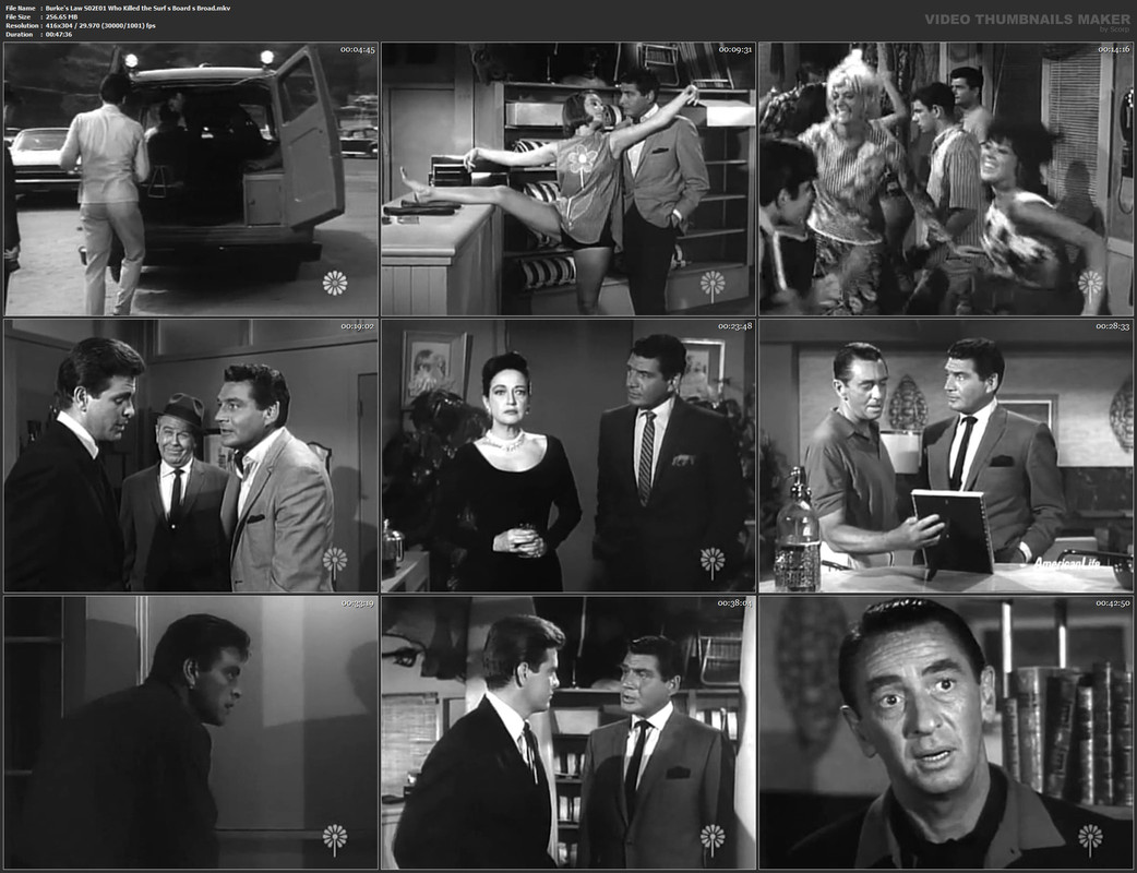 Burke's Law S02E01 Who Killed the Surf s Board s Broad.mkv