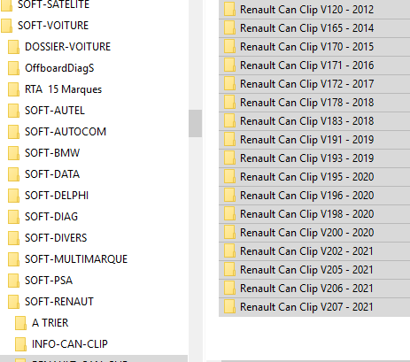 Renault CAN Clip v192 Multilingual - MOTORCARSOFT.COM