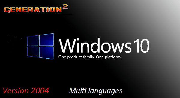Windows 10 20H1 Pro VL v2004 Build 19041.388 (x64) MULTi-24 July 2020 Preactivated