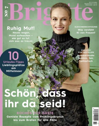 Cover: Brigitte Frauenmagazin No 07 vom 13  März 2024