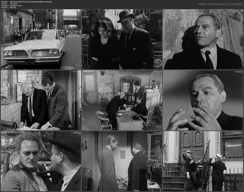 Naked City S03E03 The Corpse Ran Down Mulberry Street.mkv