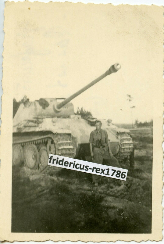 !!! 23 Pz Div Panzer PzKpfw V Panther Nr. 643 Ausf. D TrÜbPl Grafenwöhr 43