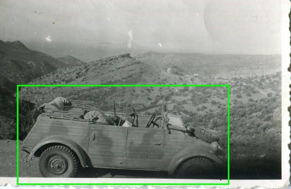 Foto WH Kübelwagen auf KRETA Griechenland 1944
