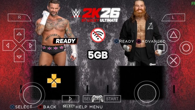 WWE 2K26 PPSSPP