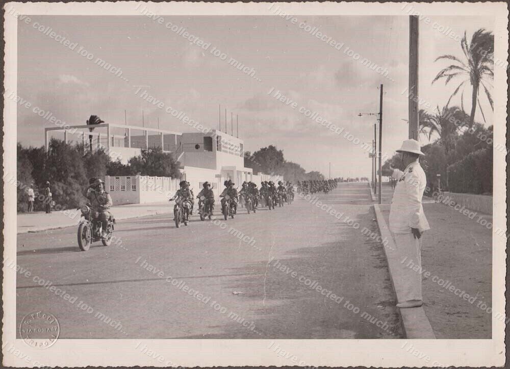 FOTOALBUM Bersaglieri motociclisti Kradmelder Motorrad AFRIKA DAK (3)