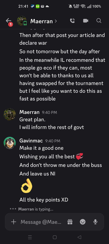 Scum 13 Sweden VP and Government