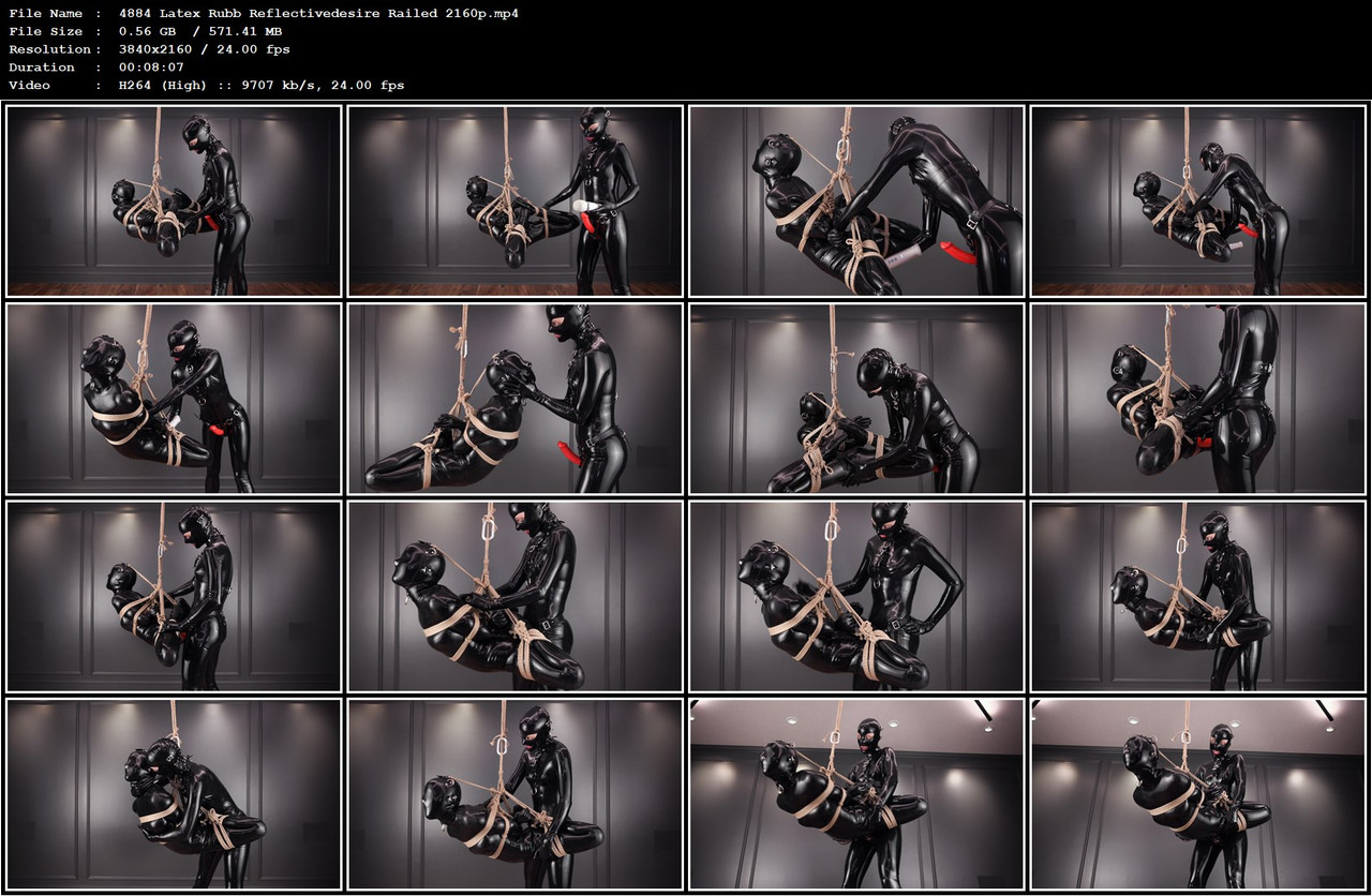 4884 Latex Rubb Reflectivedesire Railed 2160p mp4