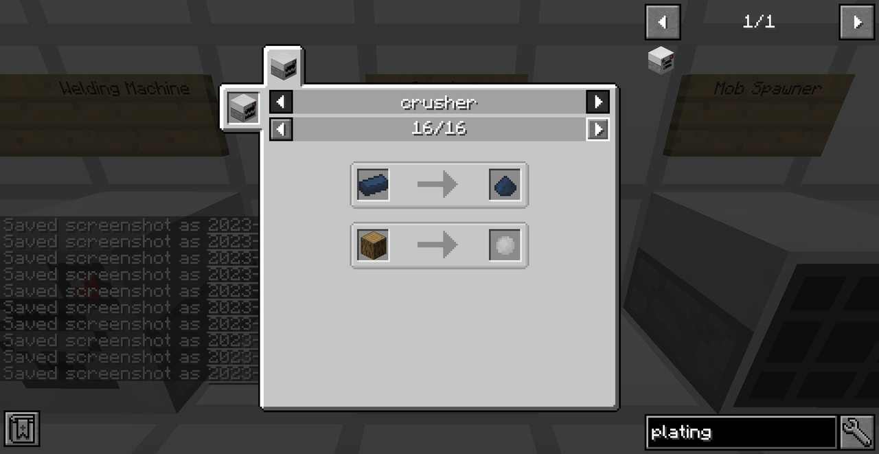 crusher recipe