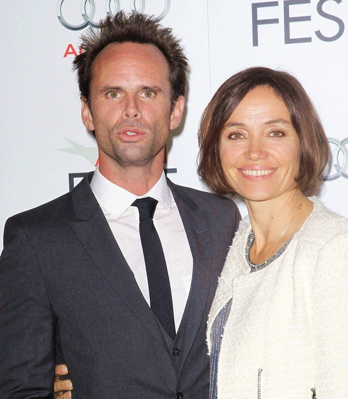    Walton Goggins z fajny, piękny, przyjacielski, Żona Nadia Conners  