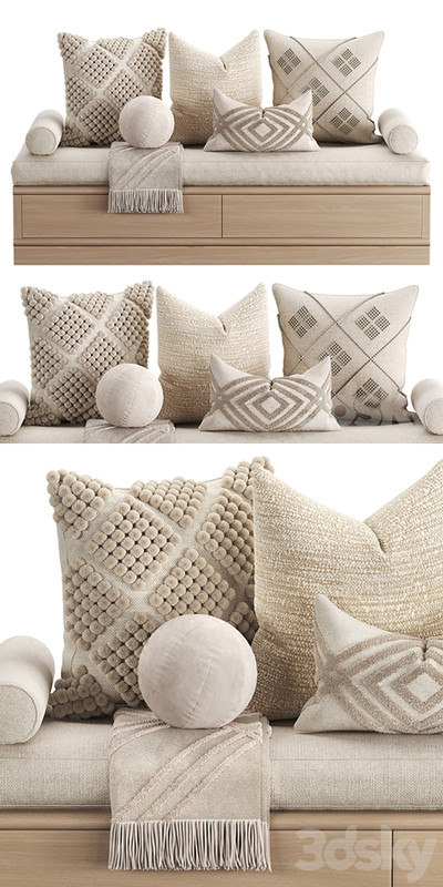 Pillows set 005 Set for windows