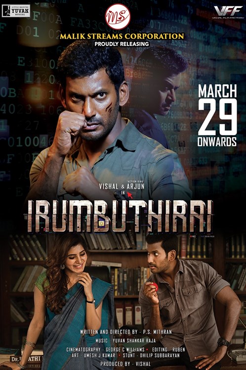 The Return of Abhimanyu (Irumbu Thirai) Hindi Dubbed 720p HDRip 900MB