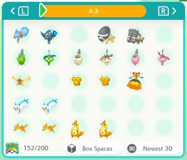 Harmony Friends' living dex, page 4-3