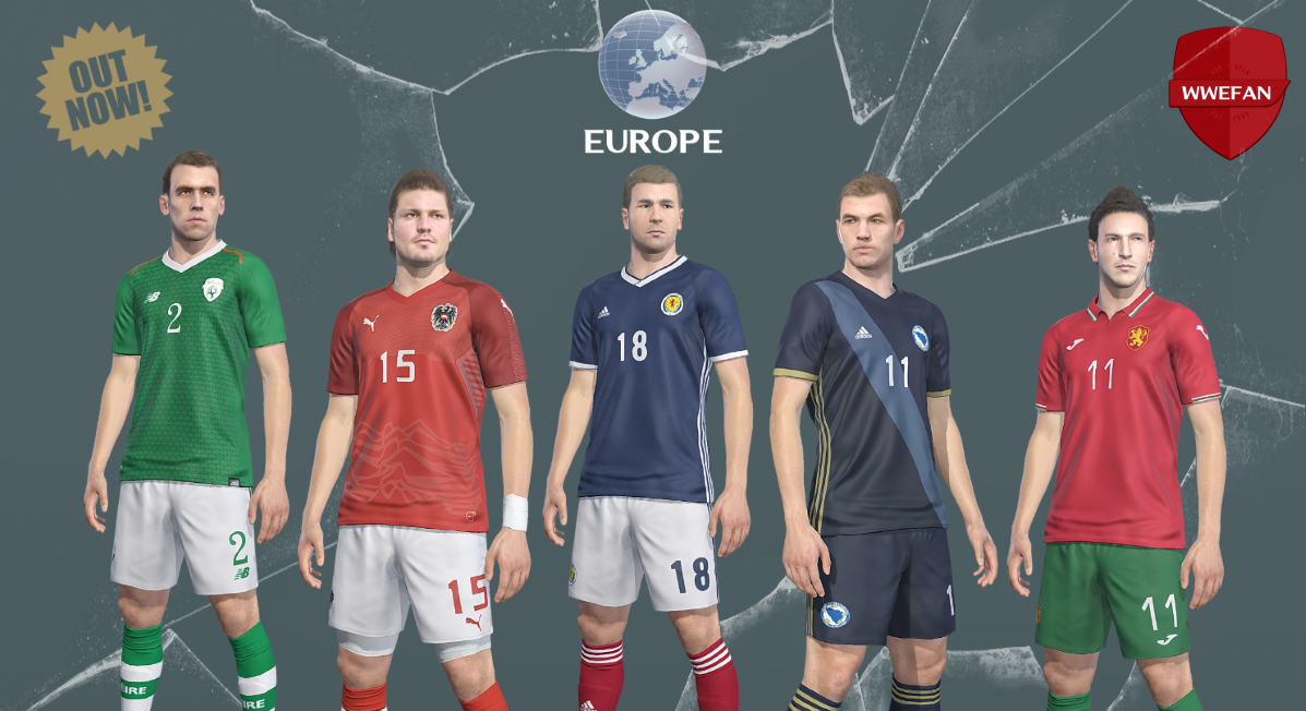 ps4] europe, africa, america, asia (kits) 2018-2020 | PESGaming