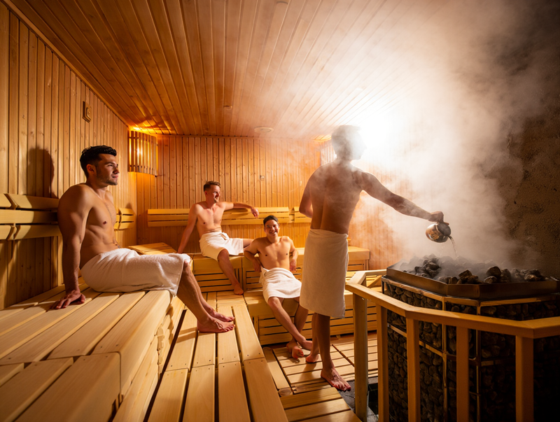 Лето - не повод забывать о бане: зачем нужны термы в жару