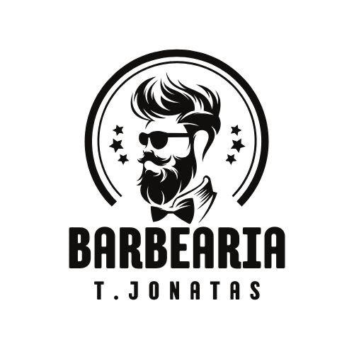 Logo Barbearia T. Jonatas