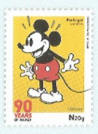 Portugal - 2018 - Mickey - Auto-adesivo - selo 2