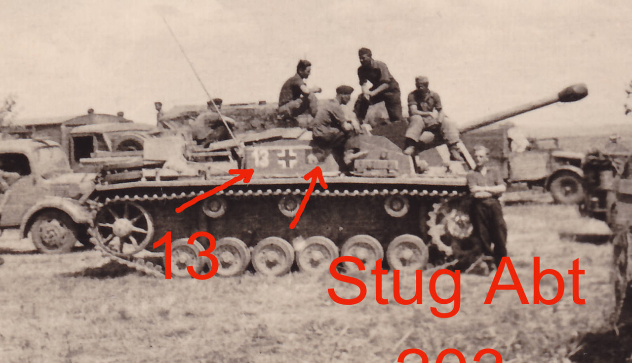 STUG Sturmgeschütz13 Langrohr Wappen Stug Abt 20