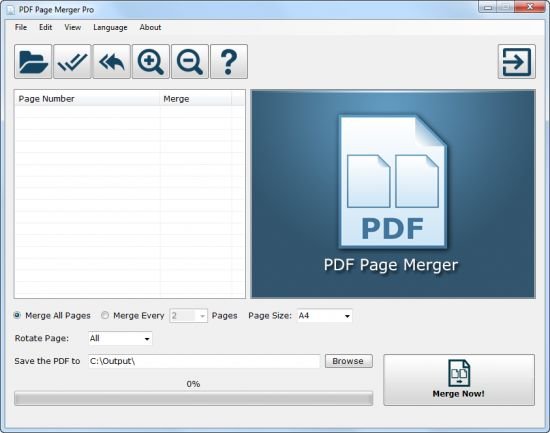 PDF Page Merger Pro v1.4 Multilingual