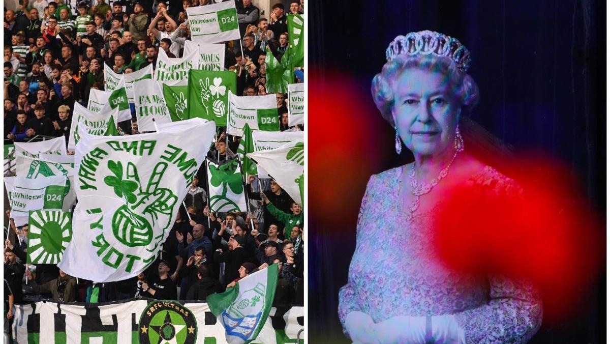 Reina Isabel: Aficionados del Shamrock Rovers festejan la muerte de la reina