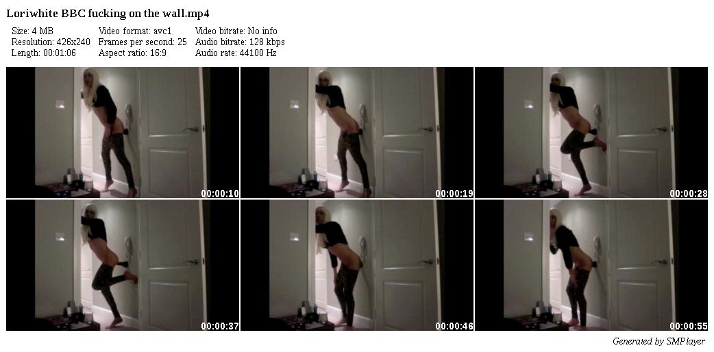 Loriwhite BBC fucking on the wall_preview