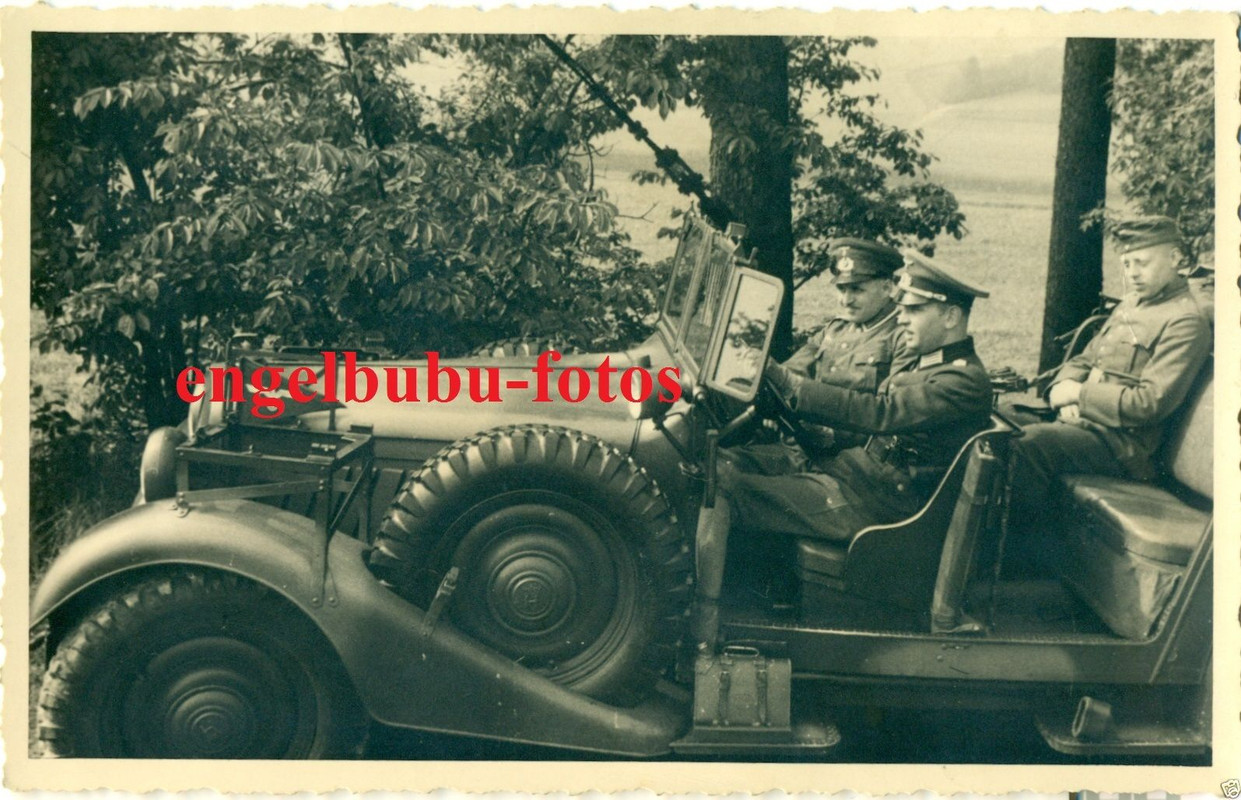 KÜBELWAGEN  STANDER - Nachr.Regt.24