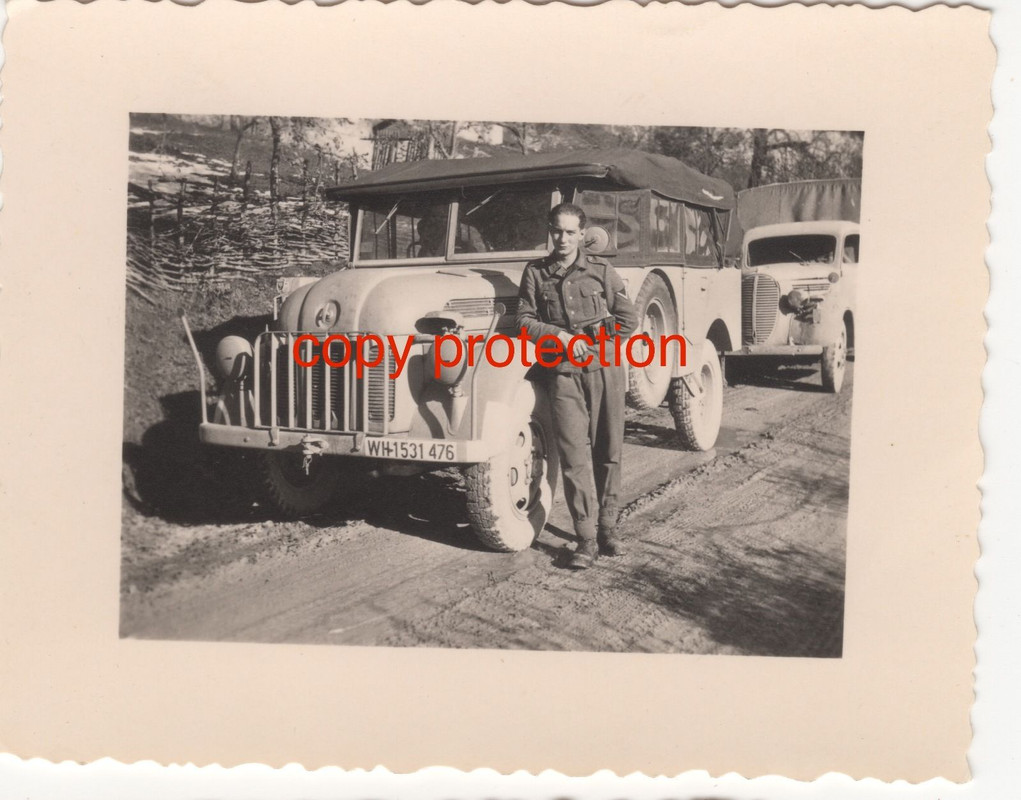 schwerer Einheits PKW Steyr 1500 Gebirgsjäger 19