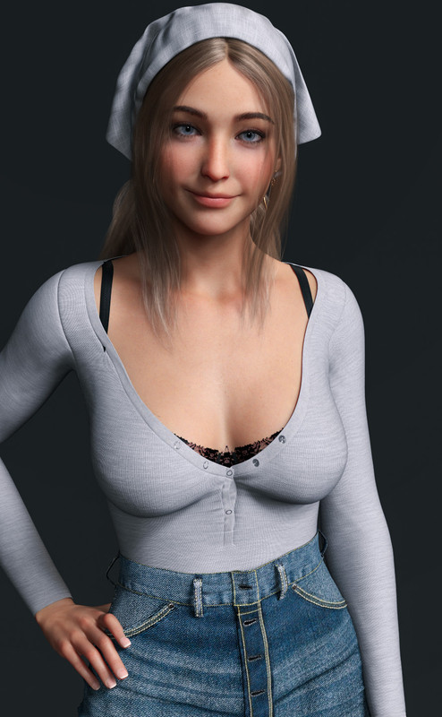 Celeste Character Morph for Genesis 8 Female