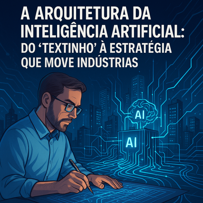A Arquitetura da Inteligência Artificial: Do “Textinho” à Estratégia que Move Indústrias