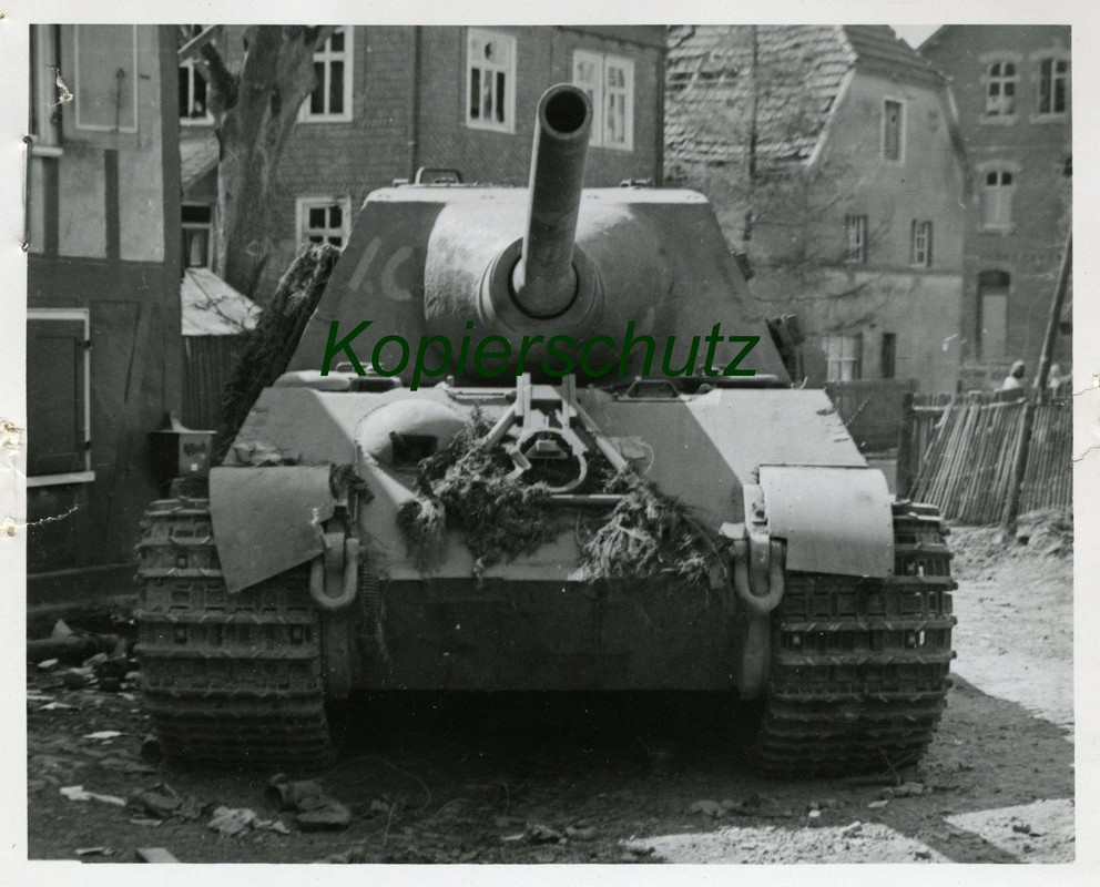 Jagdtiger (Panzerjäger) Rarität an Fotos