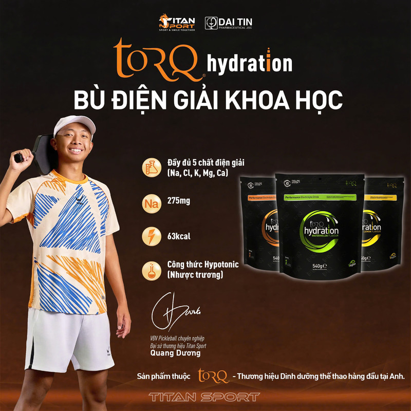 Túi điện giải Torq