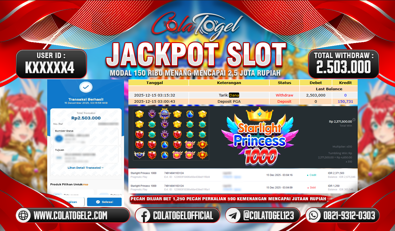 JACKPOT SLOT GACOR!!