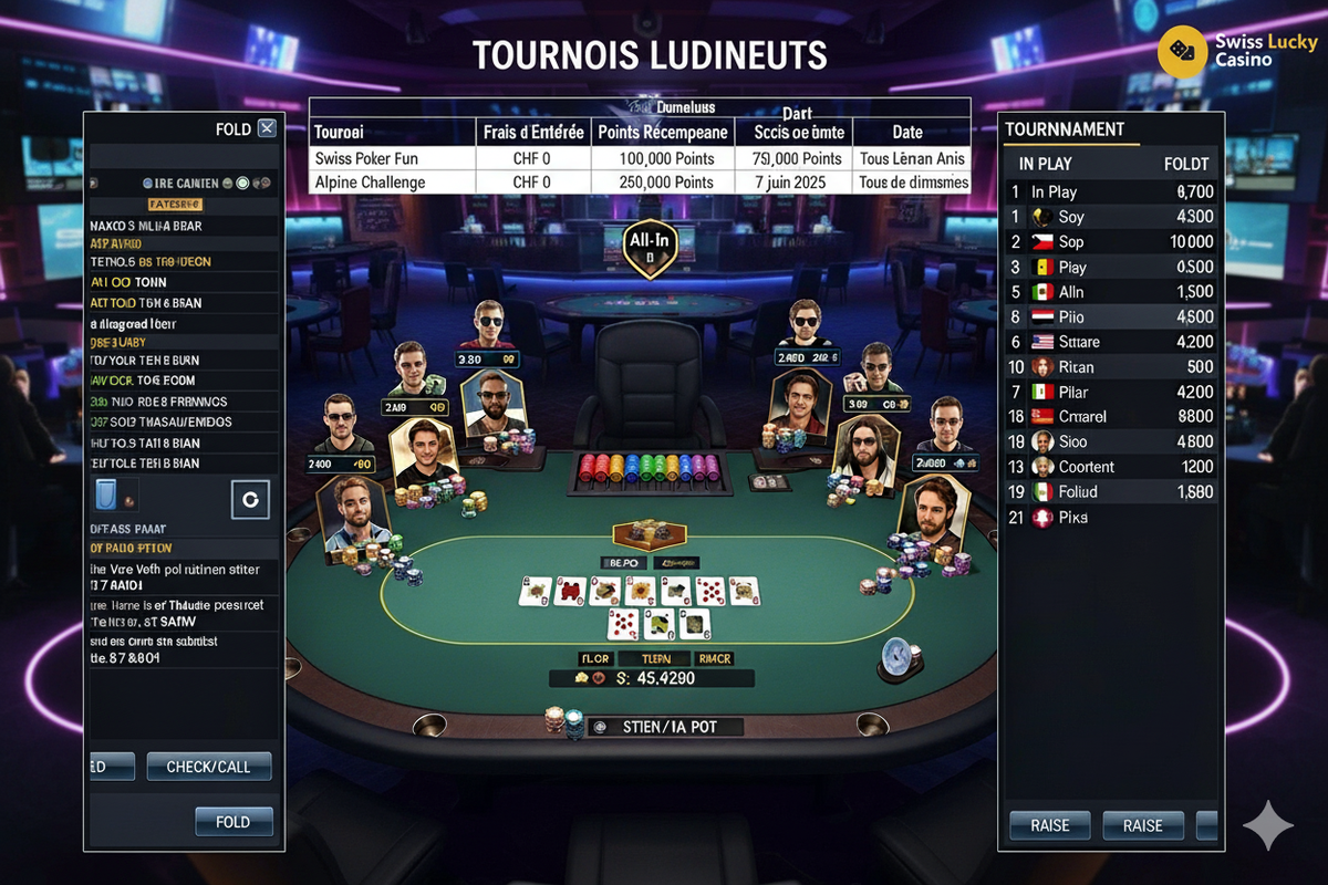 Poker Tournaments in Switzerland